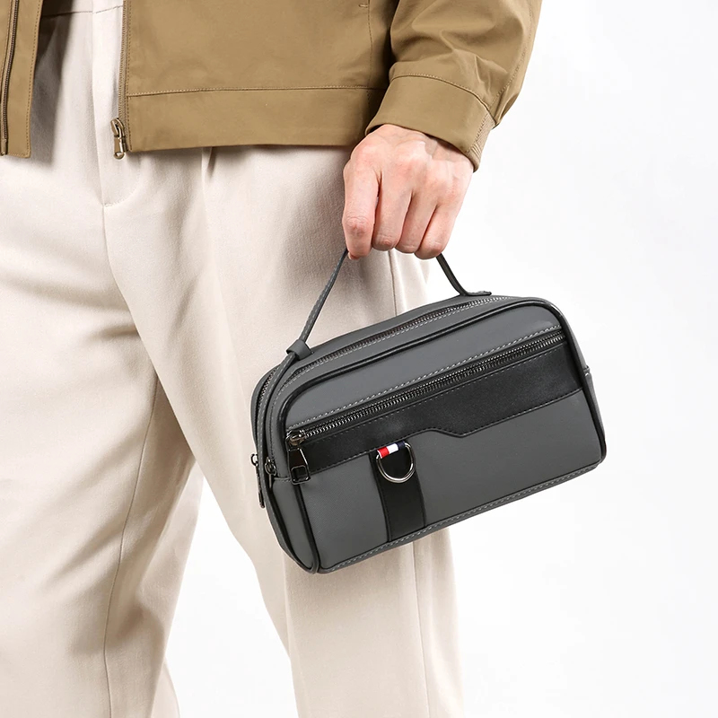 Wristlet Wallet Zipper - Business wristlet Phone Wallet Male Casual