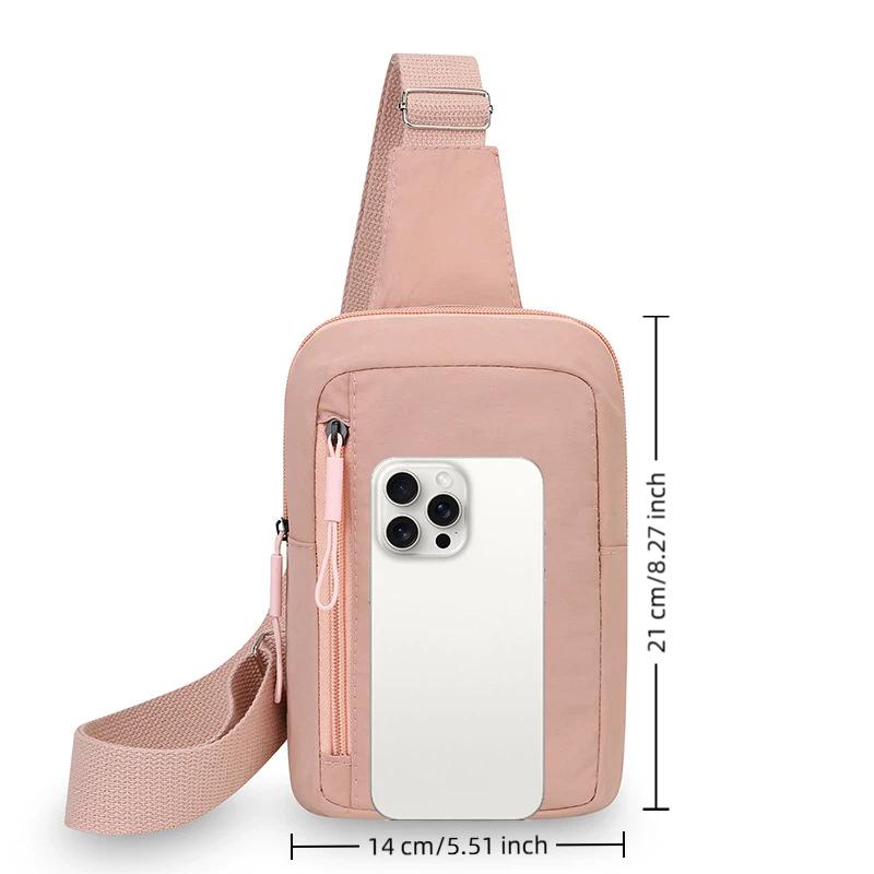 Shoulder Bag Slouchy - Mini Sling Bag Stylish Crossbody Chest
