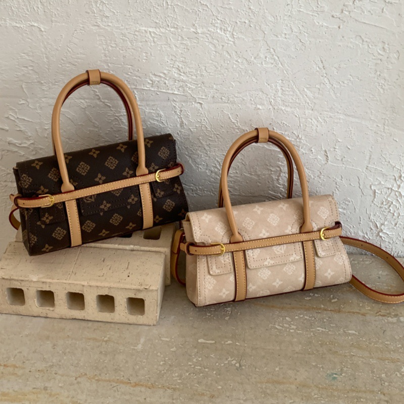 Tote Bag Leather Monogram - Classic Vintage Monogram Mini Tote Crossbody