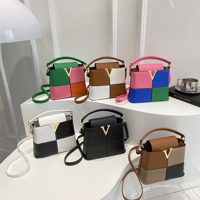 Chic V-Logo Mini Totes Bags Lu - Luxury Bags No Logo ulasan dan harga