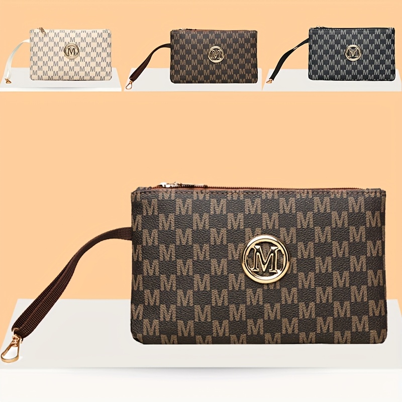 Vintage letter print women's c - Wristlet Wallet Zipper ulasan dan harga