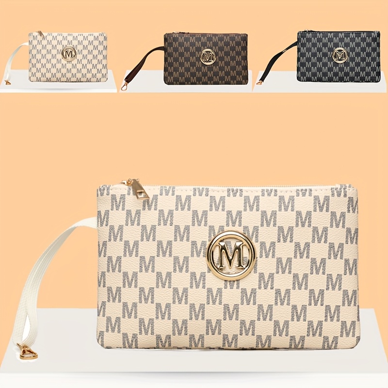 Vintage letter print women's c - Wristlet Wallet Zipper ulasan dan harga