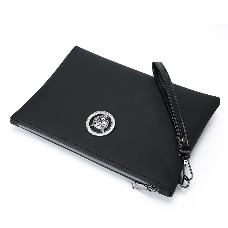 Men's Soft PU Leather Clutch B - Wristlet Wallet Zipper ulasan dan harga