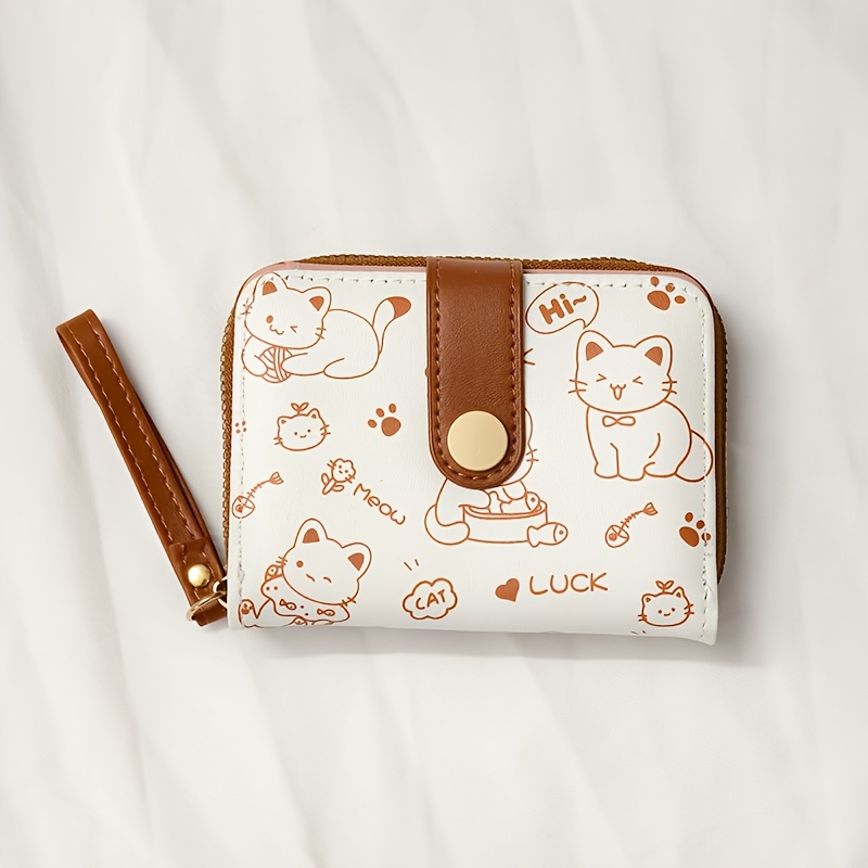 Women Wallet Coin Purse Printe - Wristlet Wallet Zipper ulasan dan harga