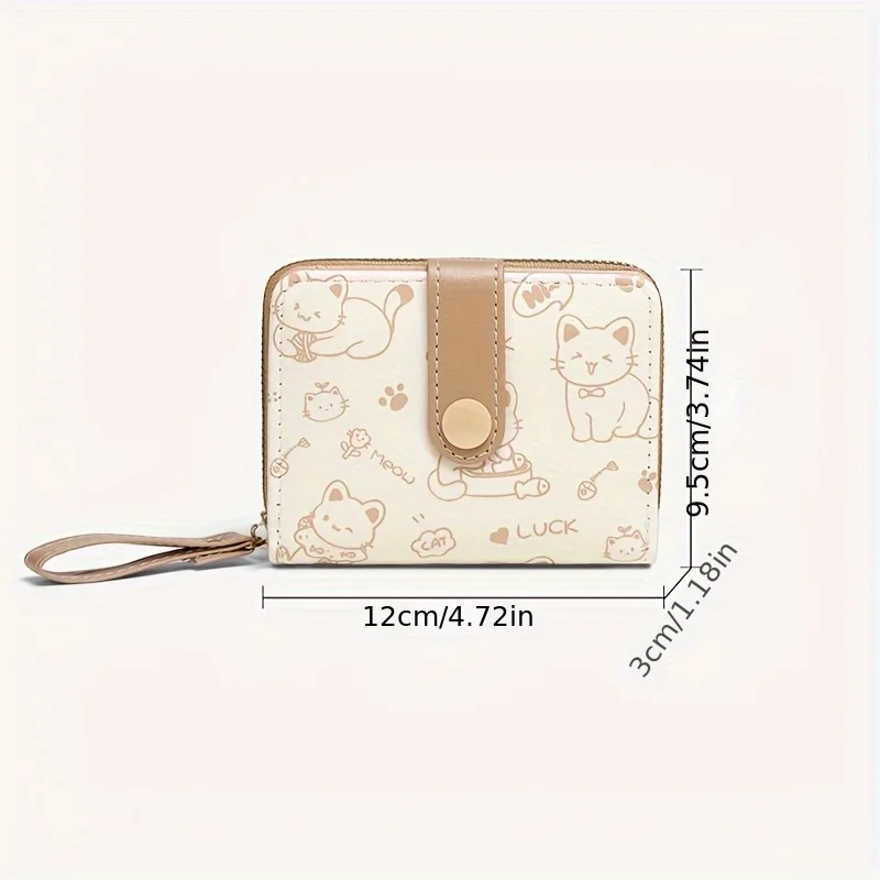 Women Wallet Coin Purse Printe - Wristlet Wallet Zipper ulasan dan harga
