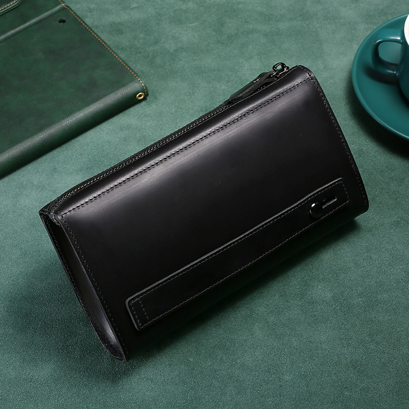 Men's Clutches Long Handbag Bu - Wristlet Wallet Zipper ulasan dan harga