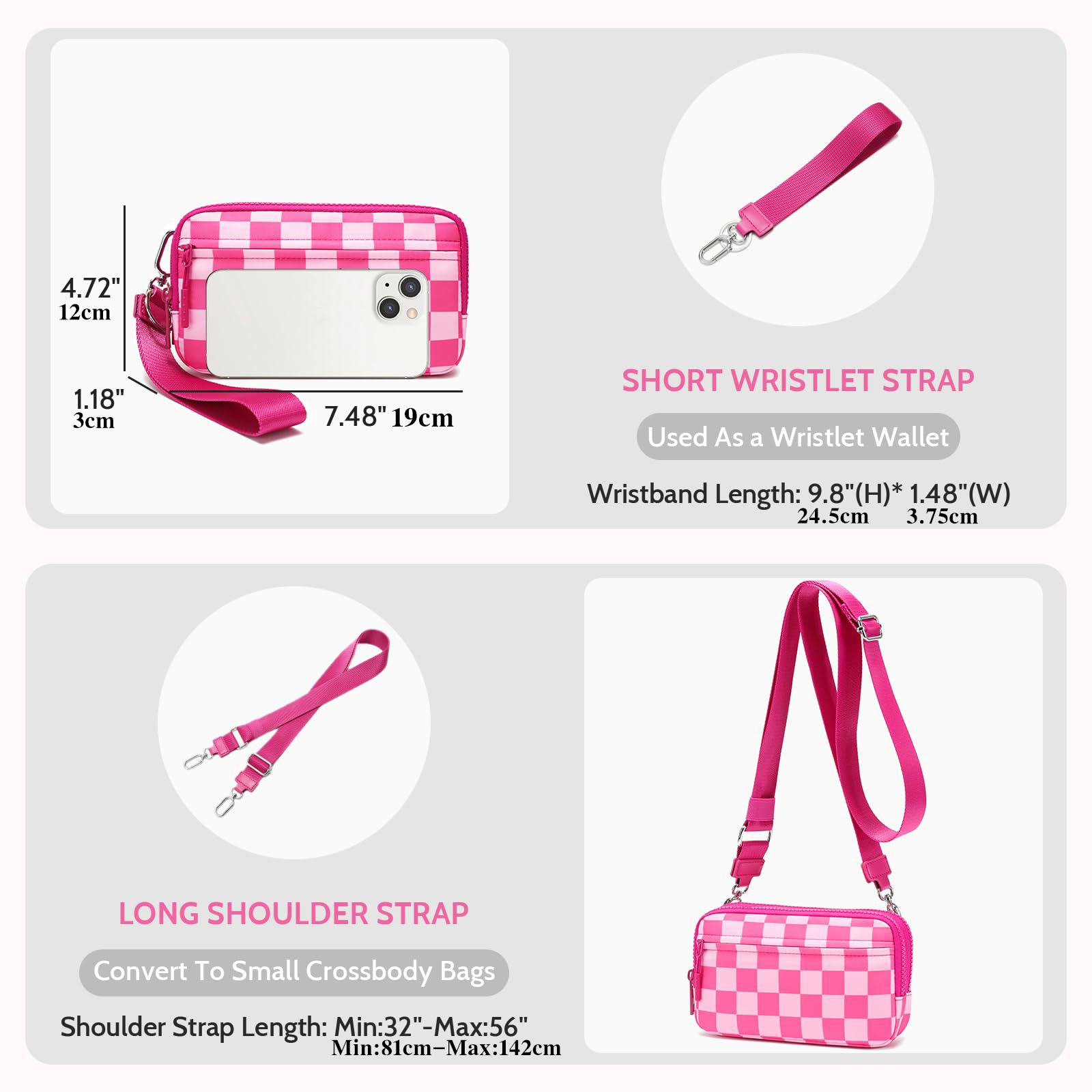 [DOYOGI Wristlet Wallet] DOYOG - Wristlet Wallet Zipper ulasan dan harga
