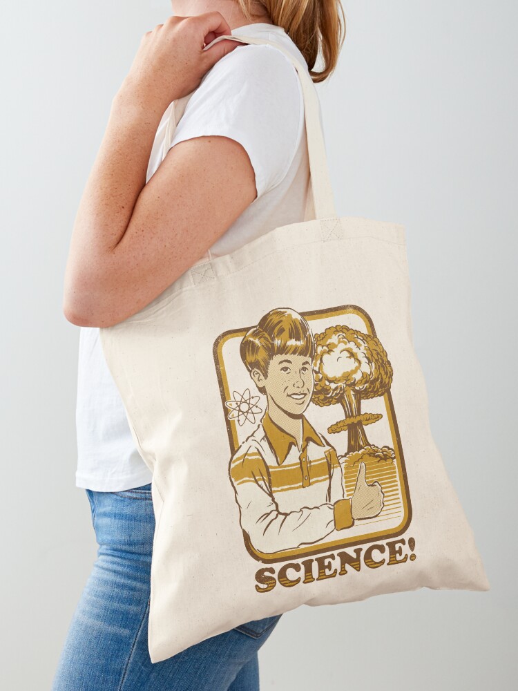 Science! Tote Bag shoping bag  - Luxury Bags No Logo ulasan dan harga