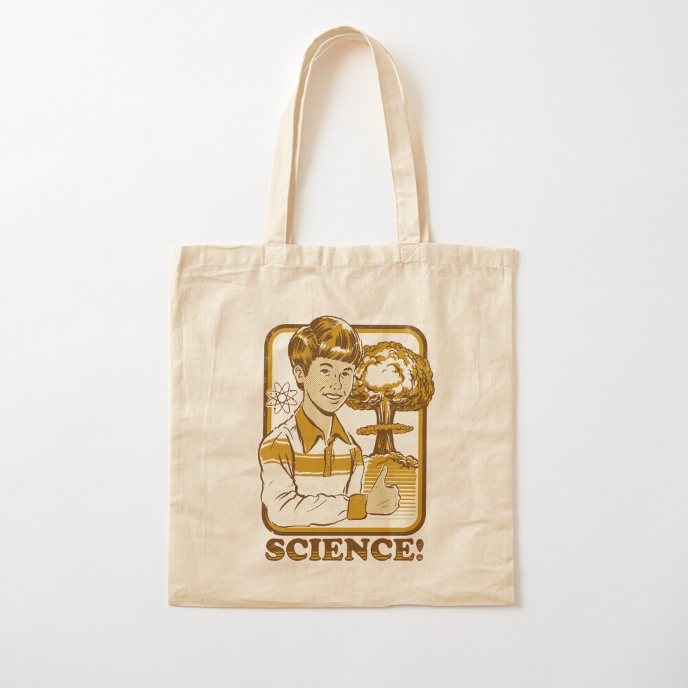 Science! Tote Bag shoping bag  - Luxury Bags No Logo ulasan dan harga