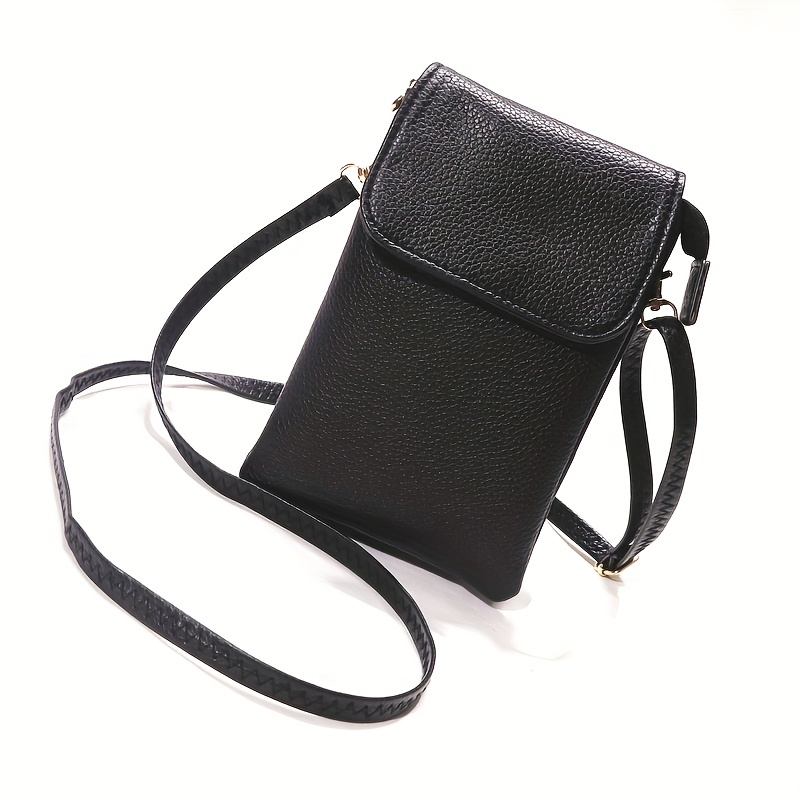 Women Leather Crossbody Phone  - Wristlet Wallet Zipper ulasan dan harga
