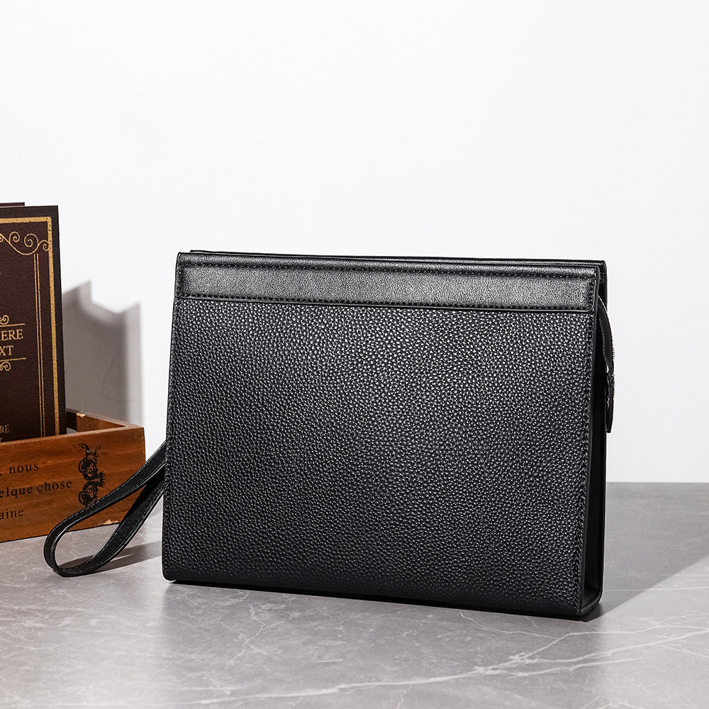 New Men Clutches Bags Man Wall - Wristlet Wallet Zipper ulasan dan harga