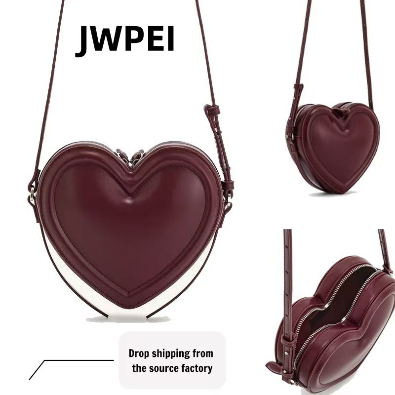 JW PEI Heart-shaped Crossbody  - Shoulder Bag Slouchy ulasan dan harga