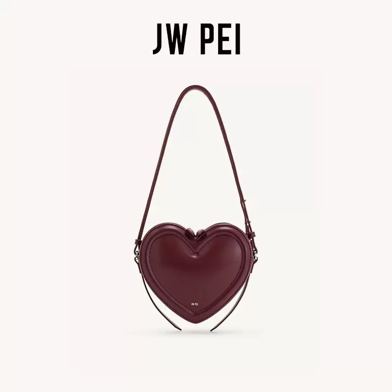JW PEI Heart-shaped Crossbody  - Shoulder Bag Slouchy ulasan dan harga