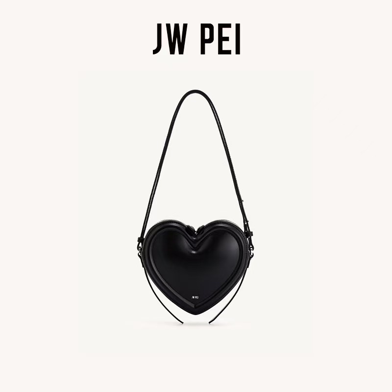 JW PEI Heart-shaped Crossbody  - Shoulder Bag Slouchy ulasan dan harga