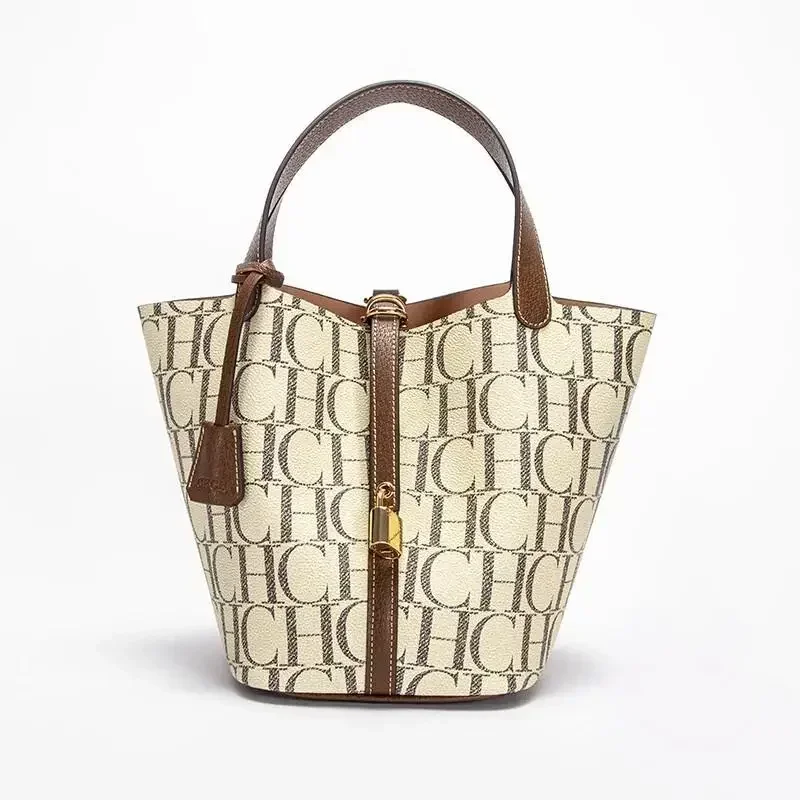 CH Tote Bag For Women Luxury M - Tote Bag Leather Monogram ulasan dan harga